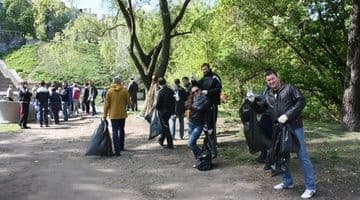 Працівники ДП «НАІС» взяли участь у проведенні акції «За чисте довкілля»
